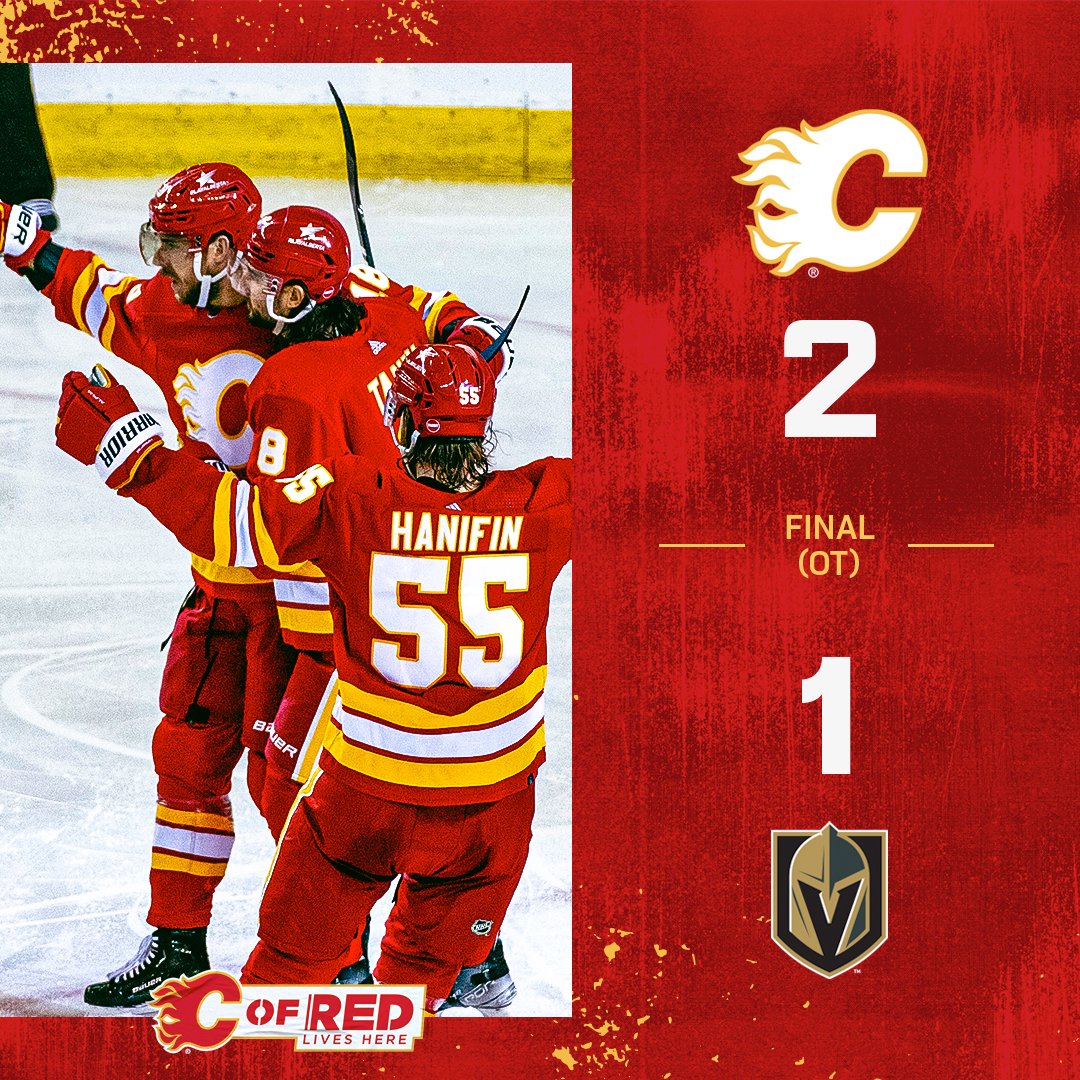 NHLFlames's tweet photo. GOOD KNIGHT!! https://t.co/2qScUsnxMX