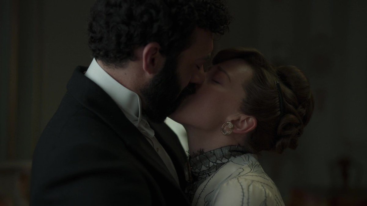 bestofcoon's tweet photo. Carrie Coon and Morgan Spector, appreciation tweet. 💗 #TheGildedAge https://t.co/Alvv5j534P