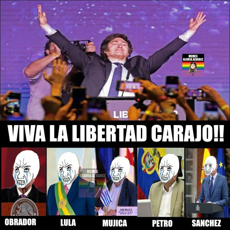 NoVive_Socialis's tweet photo. Todos los zurdos llorando por Milei https://t.co/mew17vXJFq