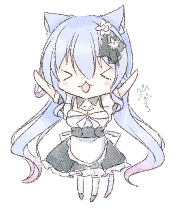 【予告】
11/24(金)～
コミックシーモア様でメイドなにゃんこシリーズの配信がスタートします🎉✨

作品ページ▷https://t.co/0ud18U5kWi
(ちゃんとシリーズっぽい感じになってて良い・・・!) 