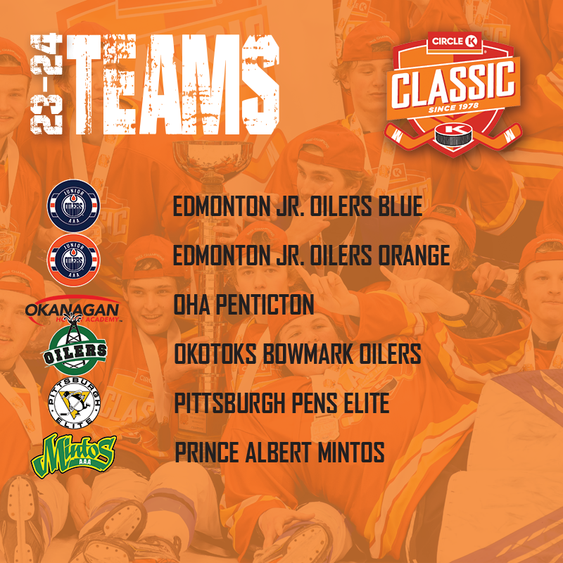 CircleKClassic's tweet photo. Welcome to the 23-24 Circle K Classic teams! https://t.co/6jEDL7JDsL