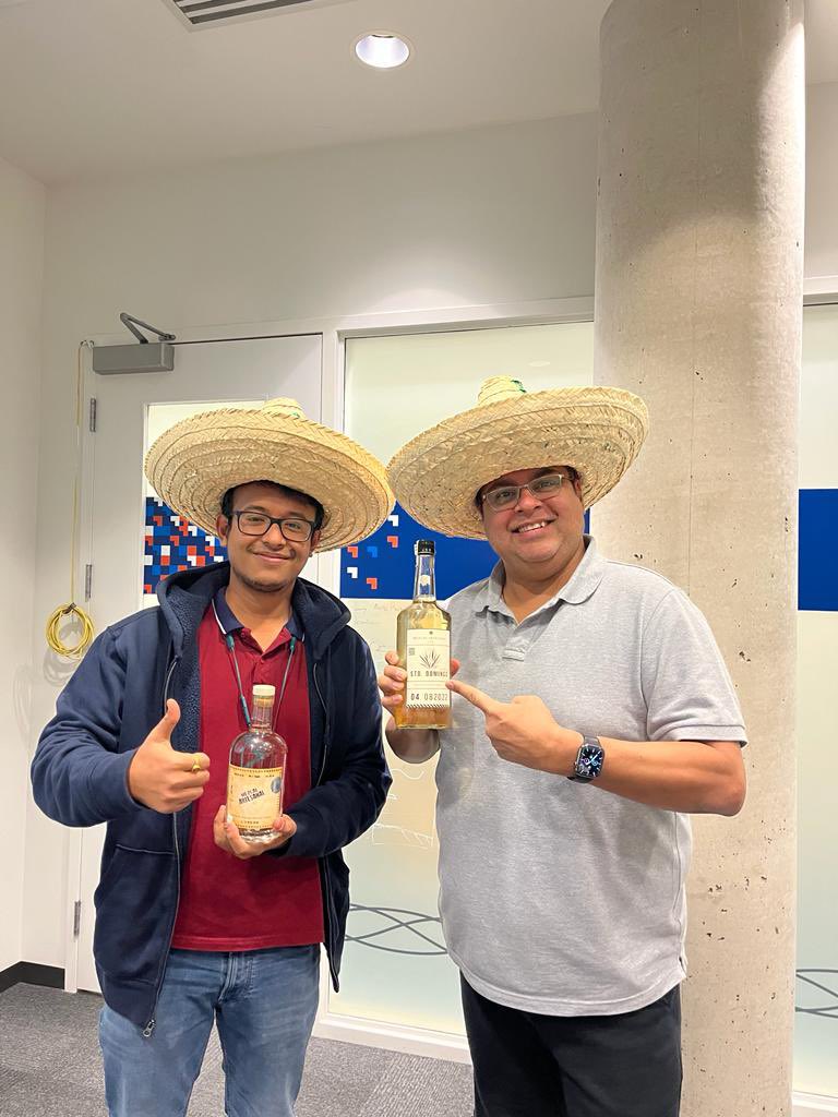 electrifiedshel's tweet photo. Thank you, Valeria, for the exciting gifts you got the @OT_STEER group from Mexico 🇲🇽….just so amazing to have a truly diverse group of researchers from all parts of the world. #research #group #diversity #Engineering https://t.co/RWZJeturFa