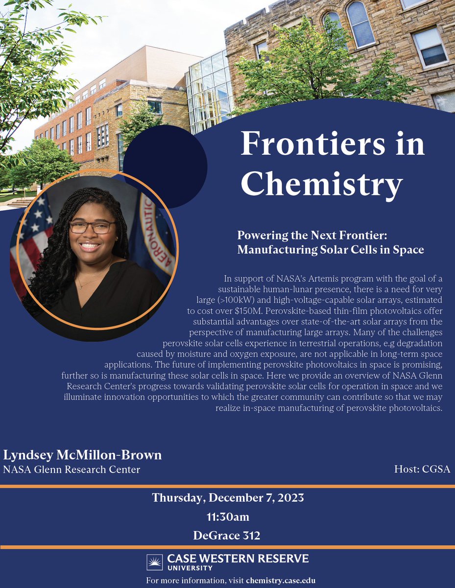 CWRU Chemistry tweet media