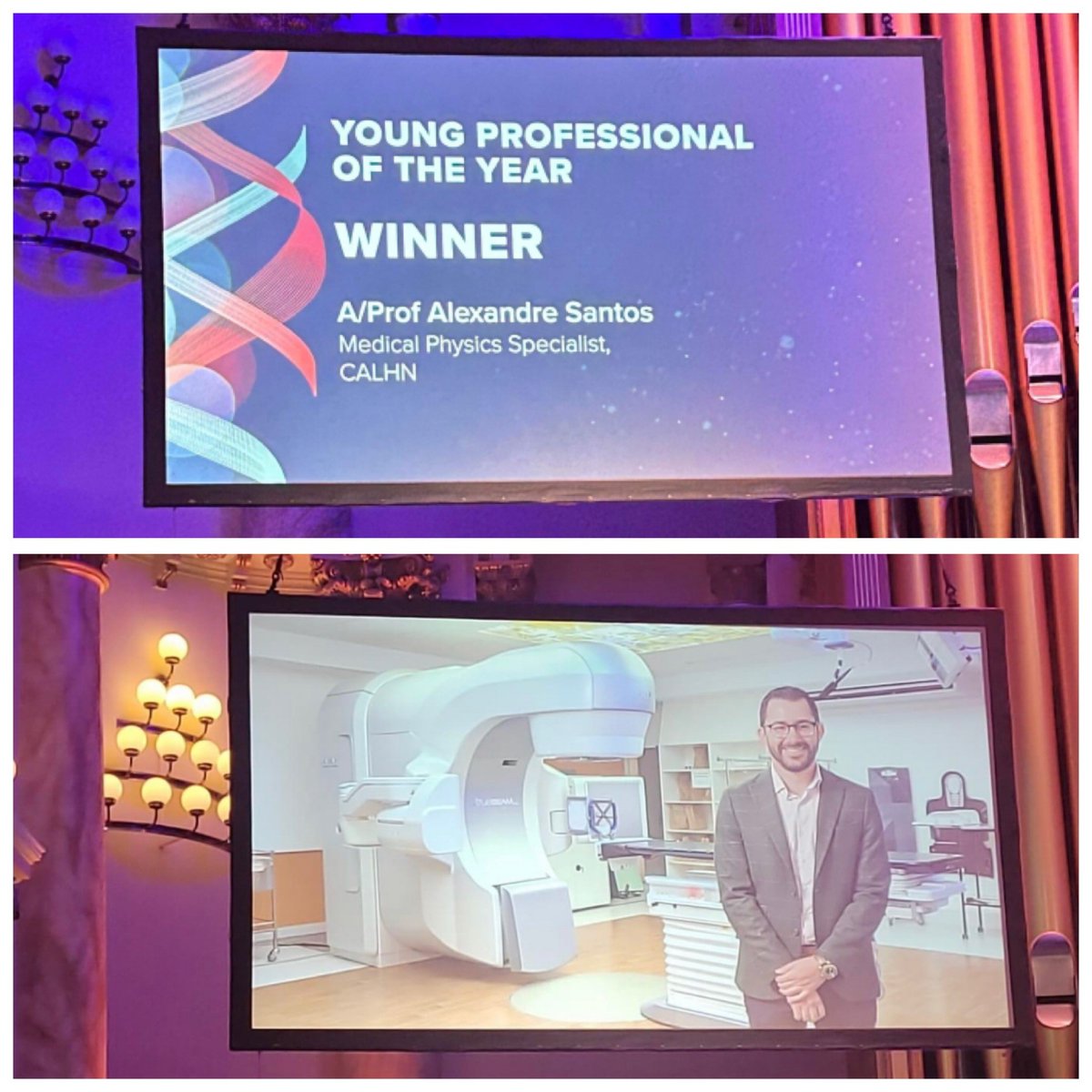 #Bragging rights go to  A/Prof A Santos on his recent <a href="/SAHealth/">SA Health</a> award for "Young Professional of the Year" 🏆
#Congratulations from the team, Alex! What an achievement! 👏