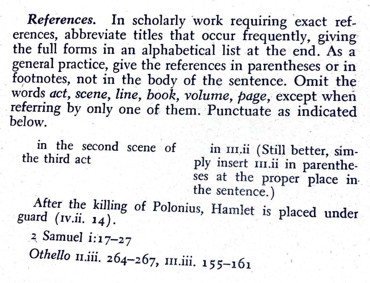 One_Hell_Bunny's tweet image. There are many rules surrounding referencing sources. Messers Strunk and White suggest brevity to prevent distracting the reader. 

This is one case in which I'd personally advise checking which format you're using...

#ElementsofStyle #professionaldevelopment #WritingCommunity