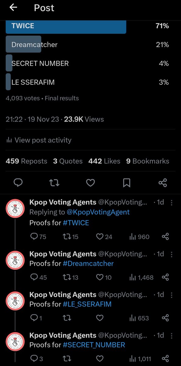 Kpop Voting Agents tweet media