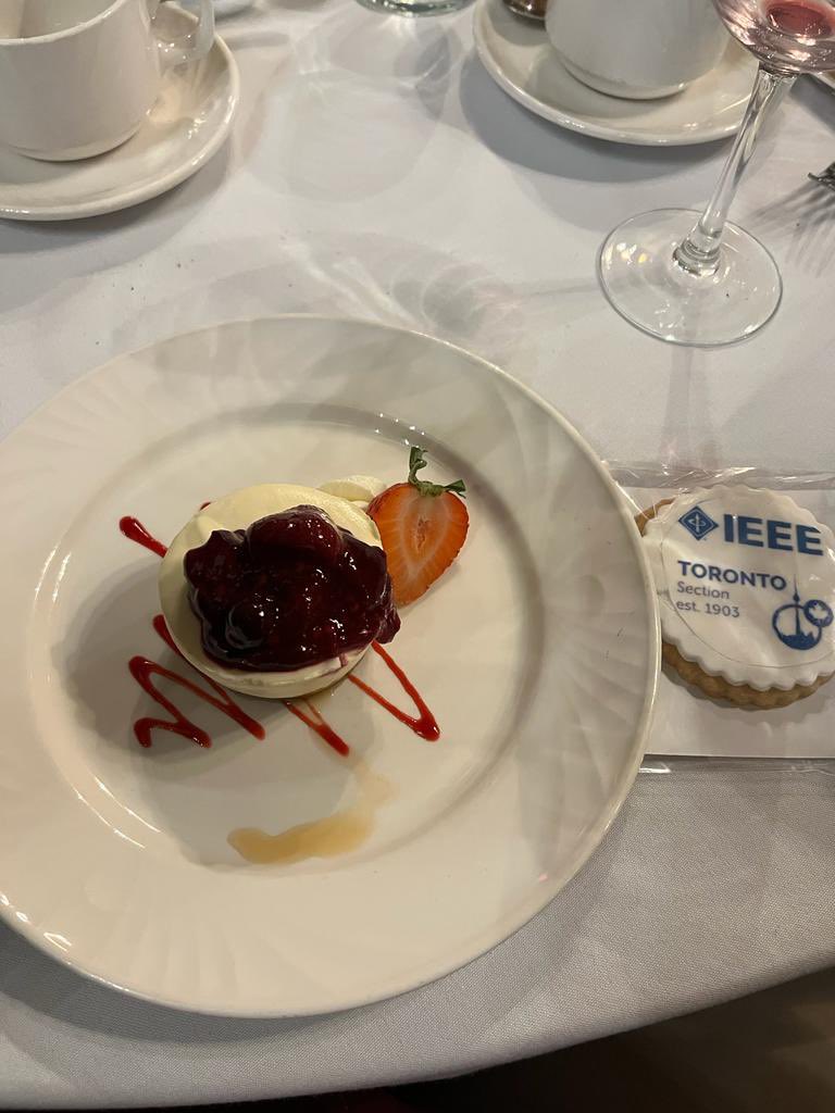electrifiedshel's tweet photo. The @OT_STEER and the @IEEEDurham Region Sub-section members had a terrific time attending the @IEEEToronto Section’s Annual General Meeting and Banquet this past weekend at the @oldmilltoronto. Was great meeting old friends and new. #engineering #IEEE #Banquet #networking https://t.co/da48Dzcx5Z