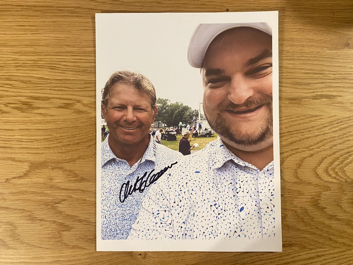 Great mail day in my house! Thank you Retief Goosen and John Mahaffey for signing my cards and photos! #collectinggolf #golfhistory #pgatour #pgatourchampions