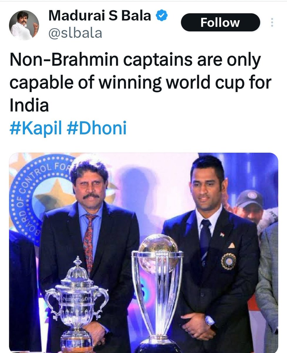 PoornimaNimo's tweet photo. Cos brahmins are spending the night at your house, while these are playing. Cope. https://t.co/6dZF7GdU5E