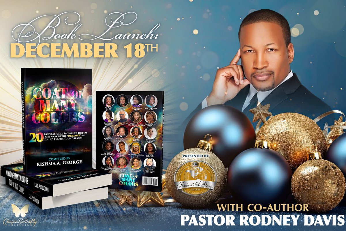 Get ready to embrace a tapestry of stories, insights, and boundless revelations. Coming this December, brace yourself for the unveiling of 'The Coat of Many Colors’ book project. Join us on December 18th for the grand release of this visionary book.