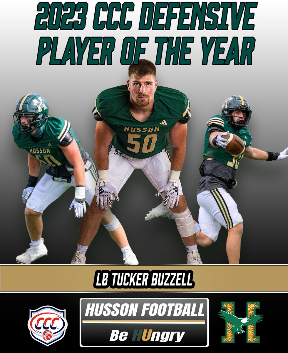 hussonfootball's tweet photo. Congratulations to our 11 All Conference players, well deserved! 🦅🏈

#HussonGuys #MeanGr23n https://t.co/bizYBX5gcQ