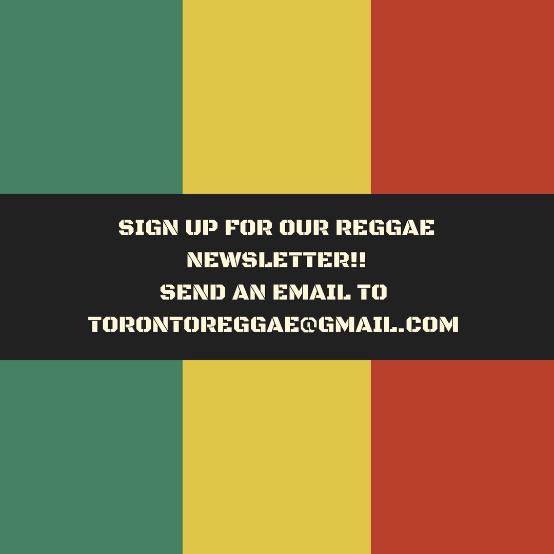 Toronto Reggae (@torontoreggae) on Twitter photo Sign up for the <a href="/torontoreggae/">Toronto Reggae</a> email blasts for the latest Reggae Runnings in Toronto + more! torontoreggae.ca #reggae #toronto #yyzevents #yyzmusic Sign up for the <a href="/torontoreggae/">Toronto Reggae</a> email blasts for the latest Reggae Runnings in Toronto + more! torontoreggae.ca #reggae #toronto #yyzevents #yyzmusic