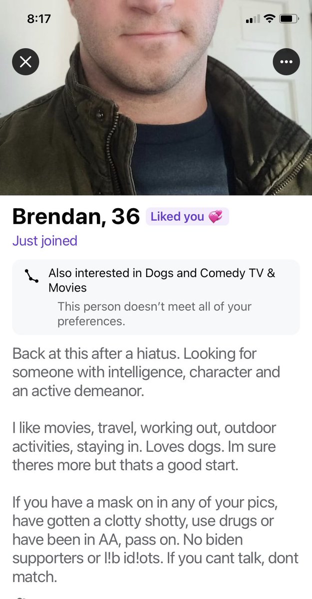 Oh Brendan! #dating