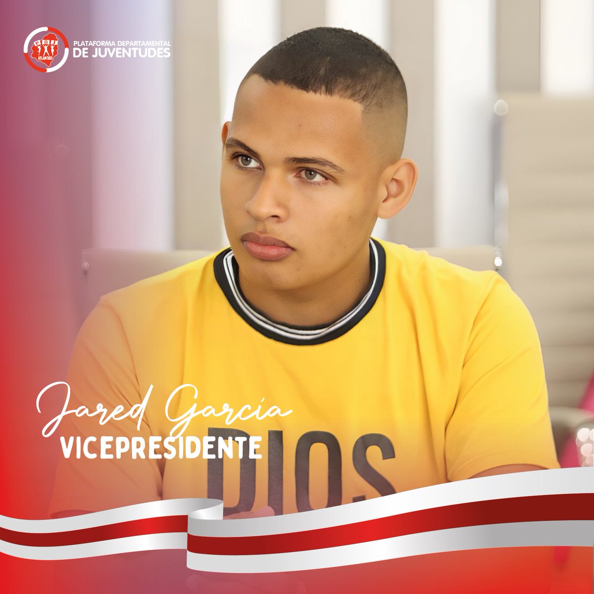 Te presentamos nuestra Junta Directiva 2023 - 2024: 

🔺VICEPRESIDENTE 
JARED GARCÍA - LURUACO 

Tiene 17 años de edad, posee estudios certificados en: 
Administración multimedia, robótica, fotografía, e inglés.