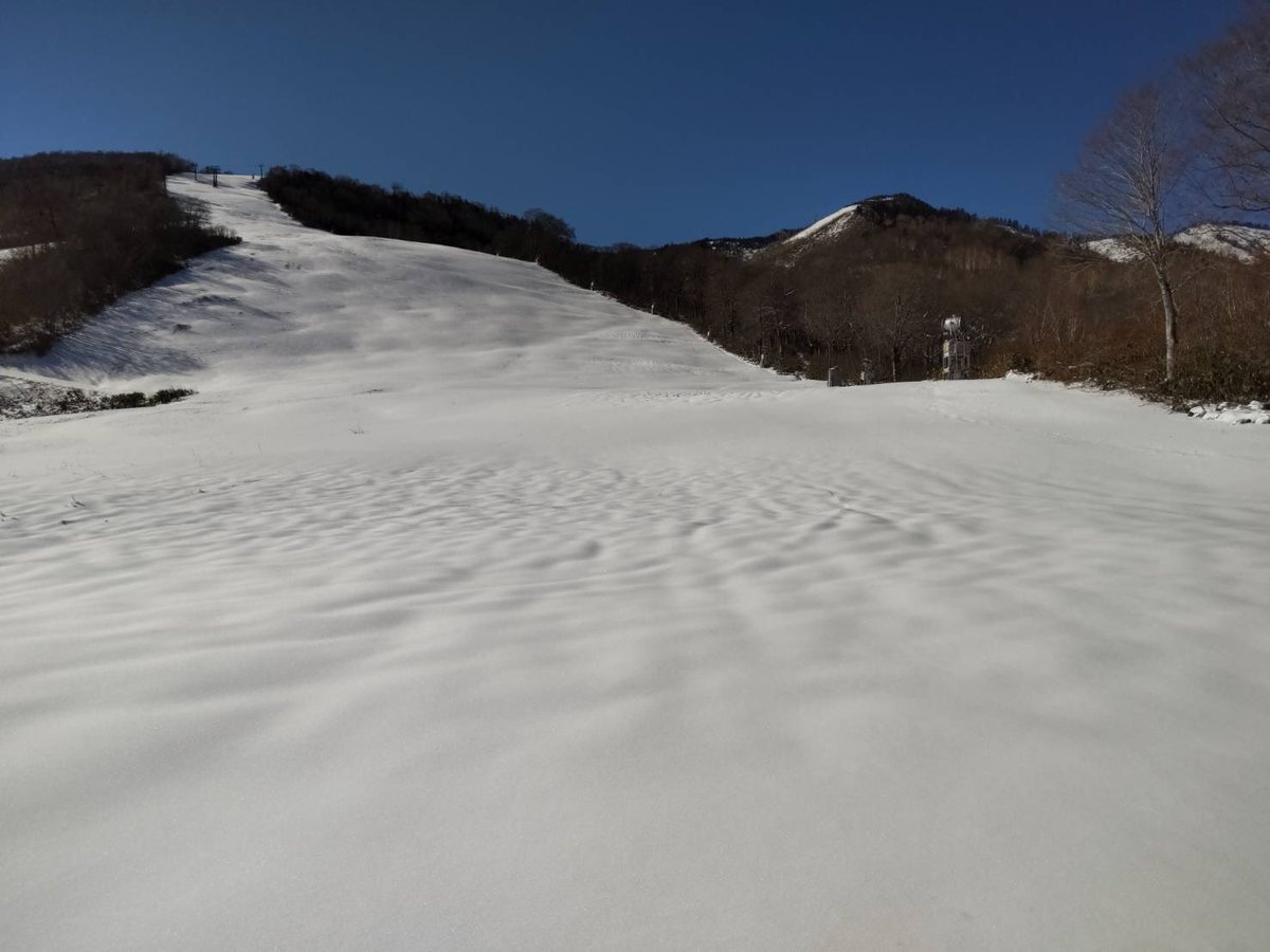 kaguraski9221's tweet photo. こんにちは⛄️
かぐらメインゲレンデの写真が届きました🤳
雪が…積もっております😮
現在、ゲレンデ確認中です！！
決まり次第、報告投稿をさせていただきます🙇‍♀️
もうしばらくお待ちくださいませ。
#かぐらスキー場 #かぐらエリア https://t.co/LZ5SfbmTDu