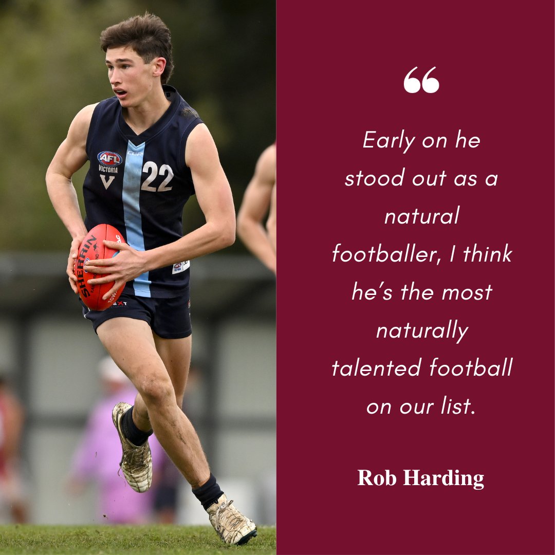 Kicking 19 goals in a game is no mean feat 🤯

I sat down with Luke Lloyd to talk about that school footy haul, missing out on Vic Metro selection and playing VFL footy at the Dolphins with older brother Joe: bit.ly/LloydFeature

#AFLDraft