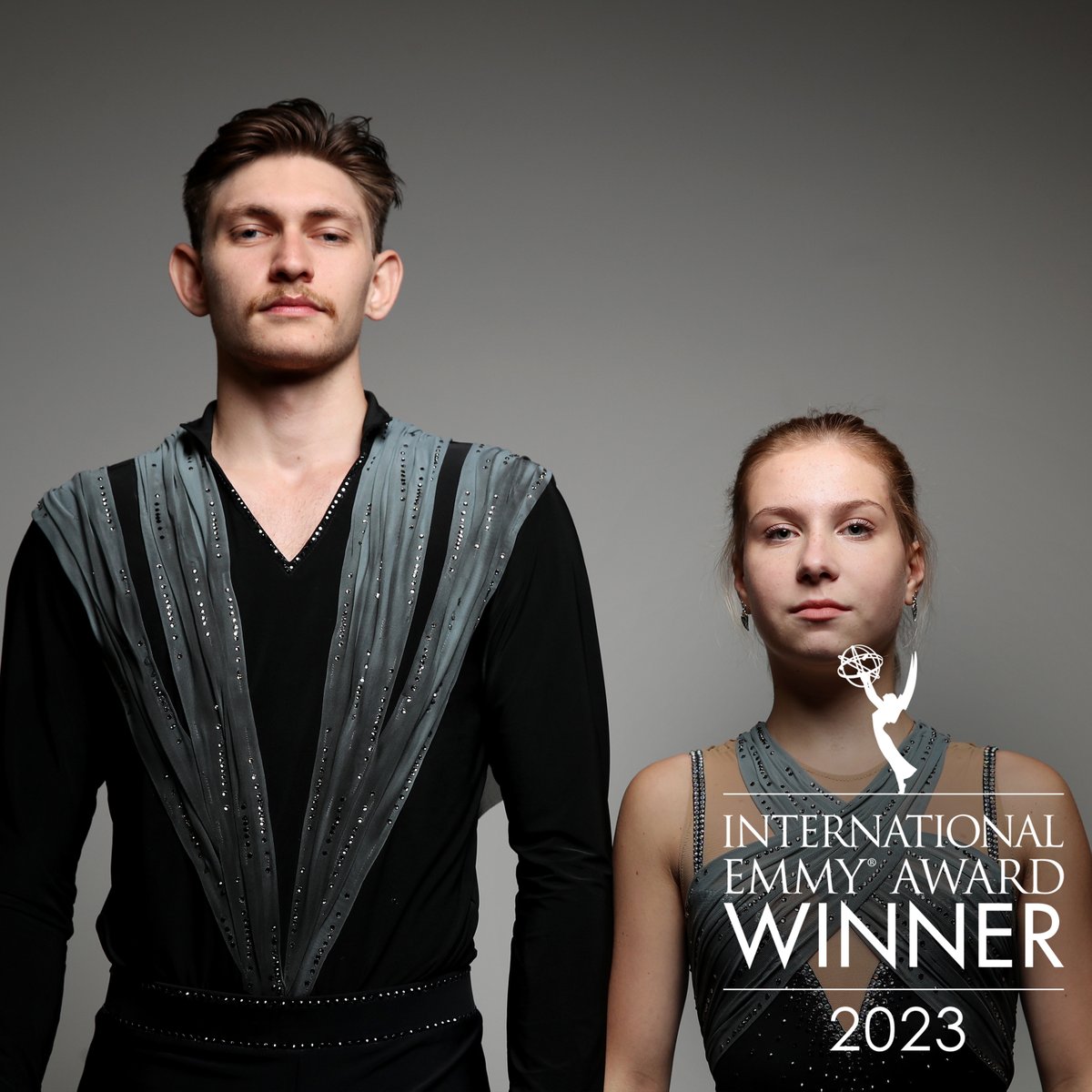 iemmys's tweet photo. The International Emmy for Sports Documentary goes to "Harley &amp; Katya” produced by Stranger Than Fiction Films
#iemmyWIN https://t.co/7kLFt872di