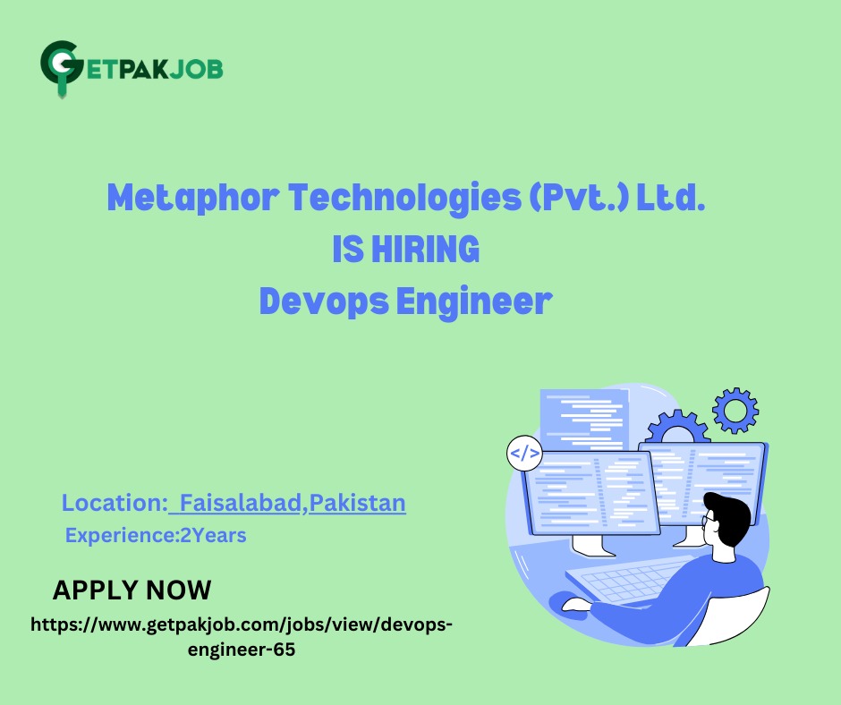 GetPakJob's tweet photo. Devops Engineer
You will play a pivotal role in ensuring the seamless integration and delivery of our software products
https://t.co/DSQnnybGt5
#GetPakJob #latestjobs #WorkOpportunity #jobsinpakistan #devopsengineerjobs #jobsinfaisalabad https://t.co/jfgy1fF8jP