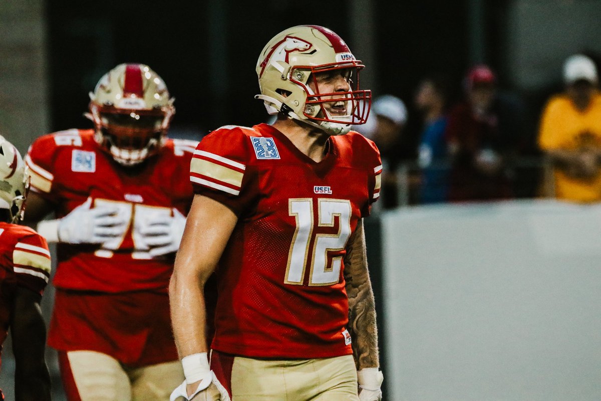 BREAKING: The Birmingham Stallions have re-signed TE Jace Sternberger. @_Jstern was an All-USFL tight end for the @USFLStallions in 2023 (517 yards, 7 TD), playing a major role in their #USFL Championship win. Jace had an NFL stint with the Bills this preseason.