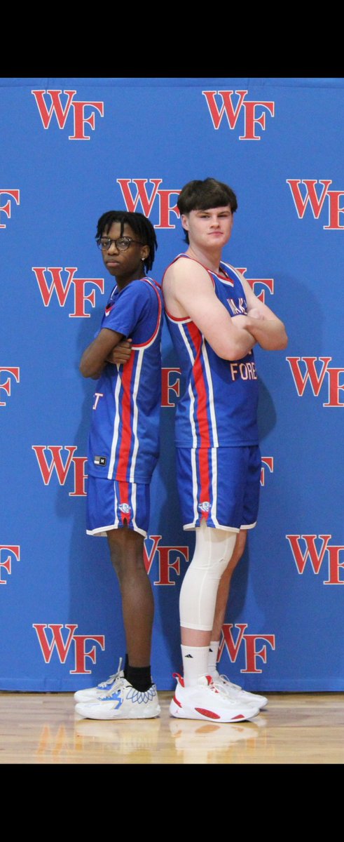 WFCougarsBBall's tweet photo. Please join us in congratulating Jamir Valentine and Braeden Markel for being named your #WFHOOPS captains for the 2023-2024 season. https://t.co/NnJMBg4oYQ