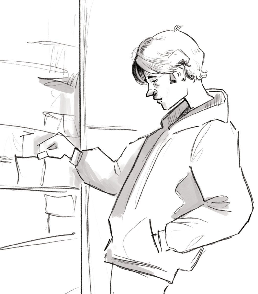 eltonhours's tweet photo. extra sketch for a little comic I still need to finish sometime  

#samwinchester #spn #supernatural https://t.co/ephsMG7Ido