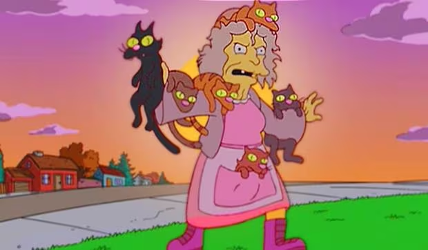 alexvera2217's tweet photo. inches Simpson a veces dan miedo, hasta a los gatos le atinaron https://t.co/mr78PaXJjH
