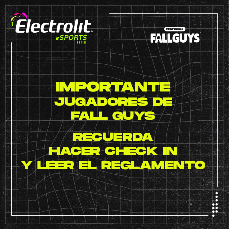 Es indispensable conocer el reglamento antes de competir. Descárgalo en bit.ly/liga-electroli…
#ElectrolitGaming