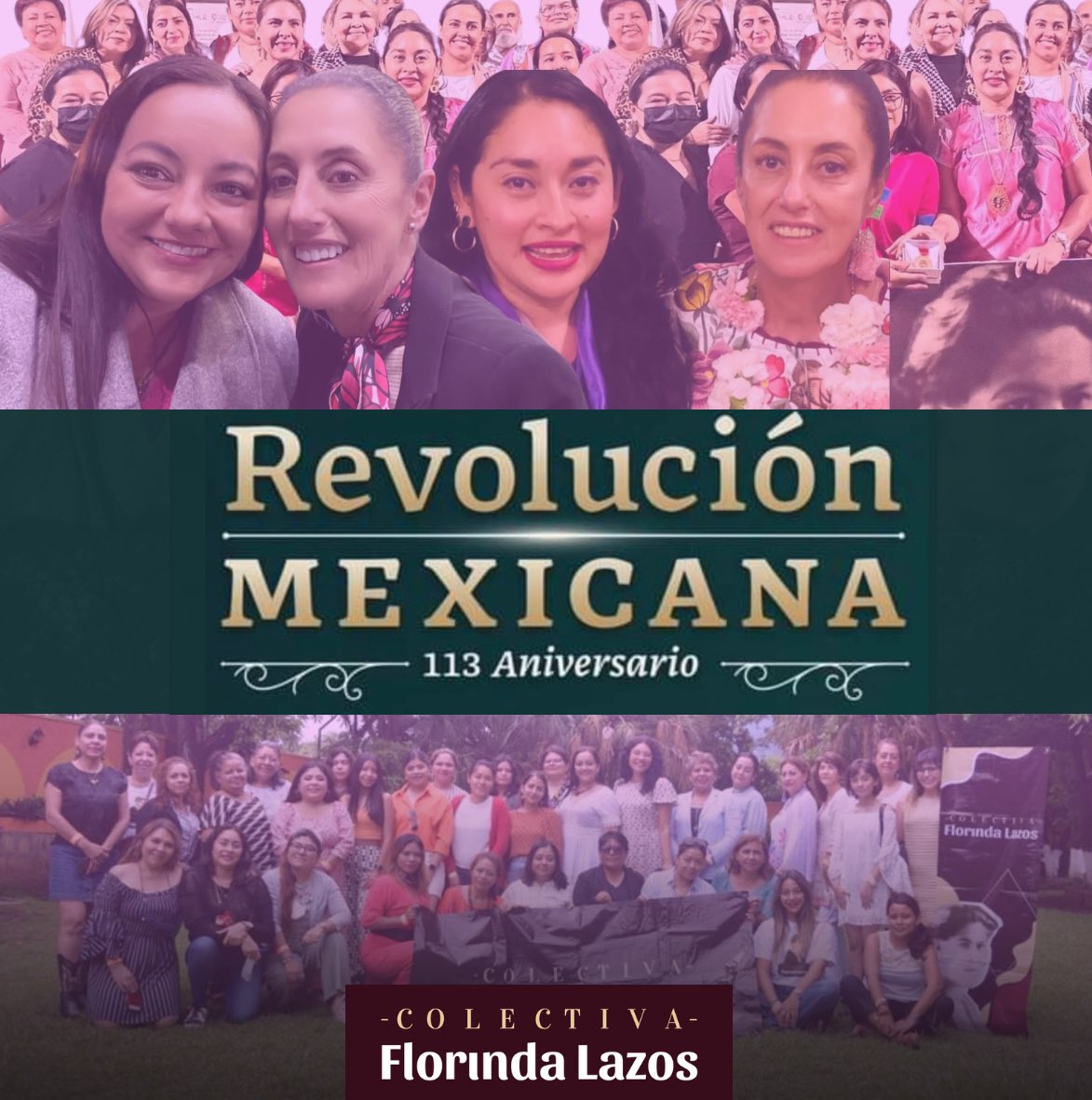 𝐌𝐮𝐣𝐞𝐫𝐞𝐬 𝐡𝐚𝐜𝐢𝐞𝐧𝐝𝐨 𝐇𝐢𝐬𝐭𝐨𝐫𝐢𝐚

Hoy #20DeNoviembre, Día de la Revolución Mexicana, recordamos a nuestra revolucionaria #FlorindaLazosLeón