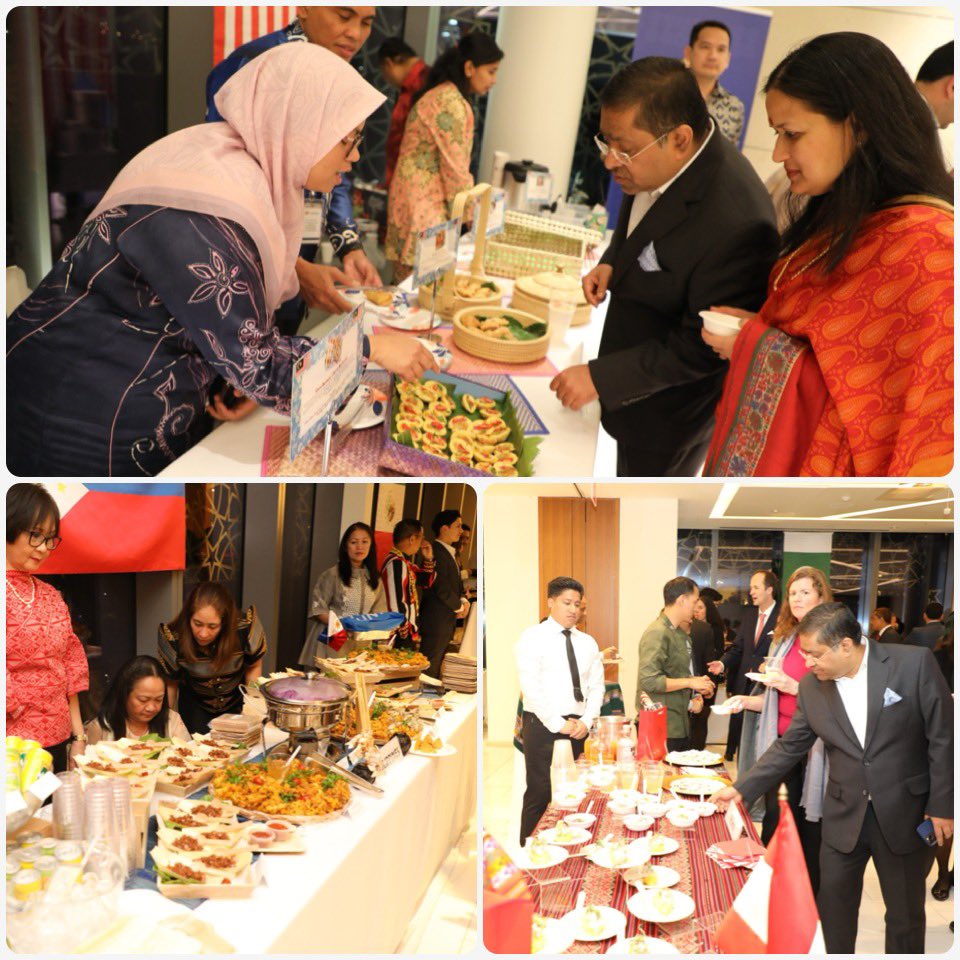 @IndiainNewYork joined the vibrant celebration of flavors at the International Food Festival hosted by the Society of Foreign Consuls at the Turkish House! 
Delighted to showcase🇮🇳 superfoods #Millet #VeganCheese and culinary heritage and connect through the universal language of