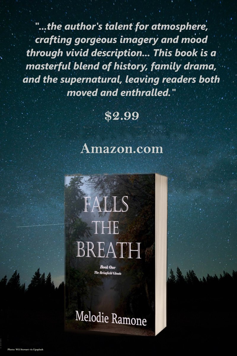 Melodie_Ramone's tweet photo. Three ghosts, two psychic children, a witch in the woods, and a family coping with overwhelming odds. 
https://t.co/KzOq24EtkV

"...Poignant and well plotted. Great characters and a sweet story... highly recommended." - #Netgalley #Amazon #Goodreads 
#UrbanFantasy #Paranormal https://t.co/D6KaO5RI7L
