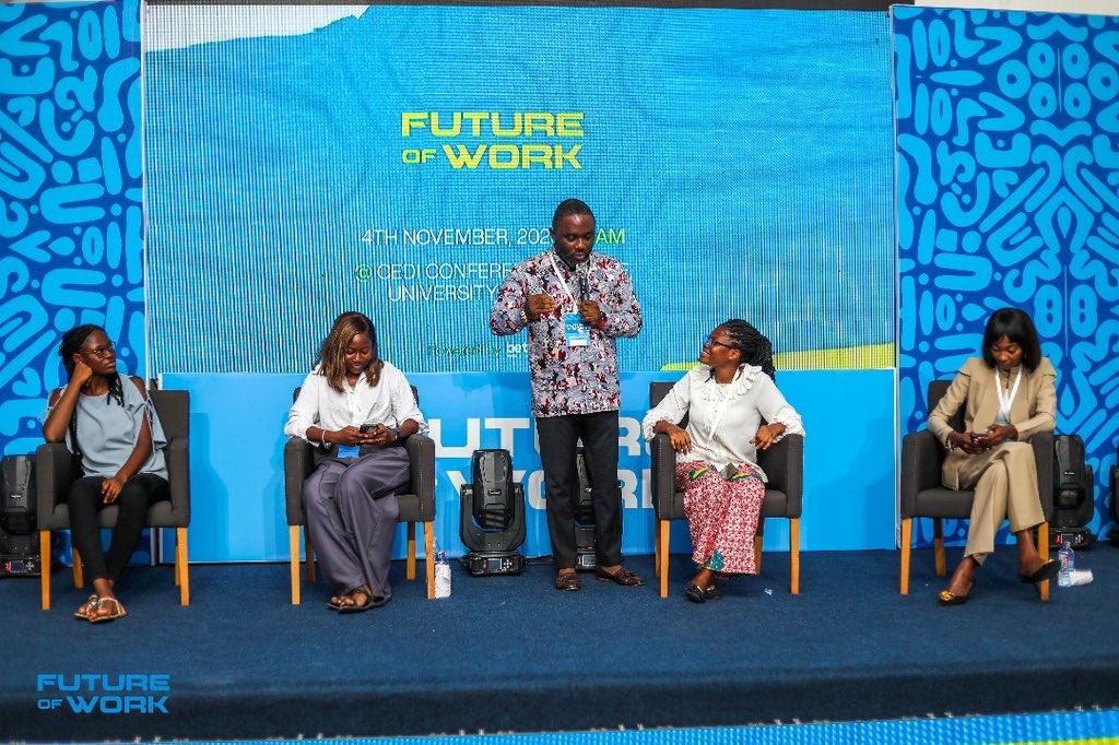 be_FutureofWork's tweet photo. BeTechConnected is privileged to have hosted such an inspiring advocate for the entrepreneurial spirit.
Join us in expressing gratitude to Jesse Agyepong, whose passion and insights have left an indelible mark on our community and the future of work.
#Futureofworkgh https://t.co/k8nudmMz0u