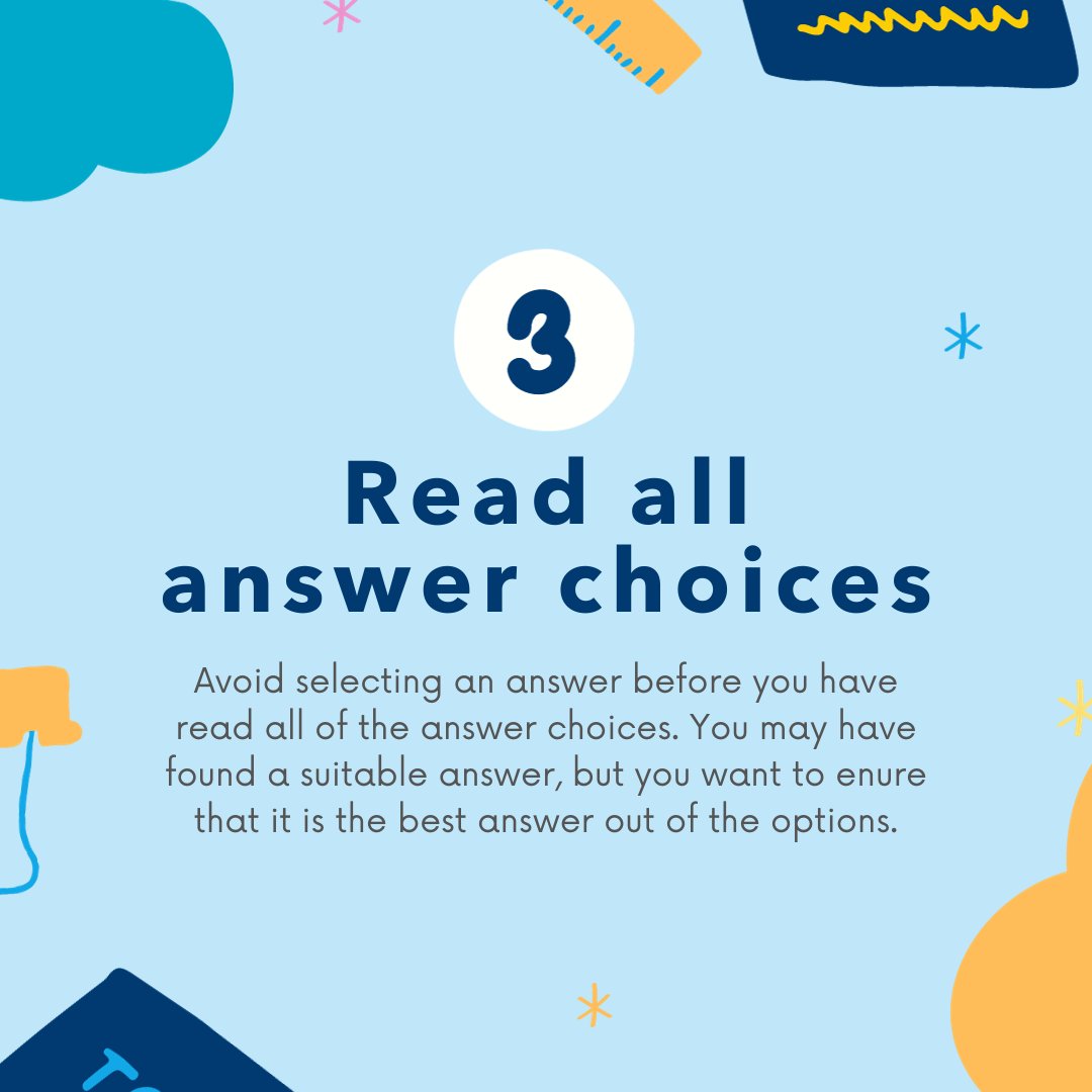 SimpleK12's tweet image. Here are some test taking tips to help you ace your upcoming teaching exam! 👏🧠
Read more testing tips in the article linked below! #TestingTips #AltCertProgram

Read more here: hubs.ly/Q029w4f40

Find premium test prep here: hubs.ly/Q029vYnH0