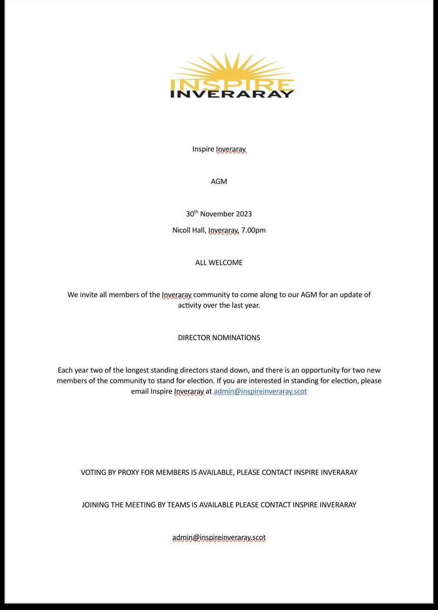 Inspire Inveraray tweet media