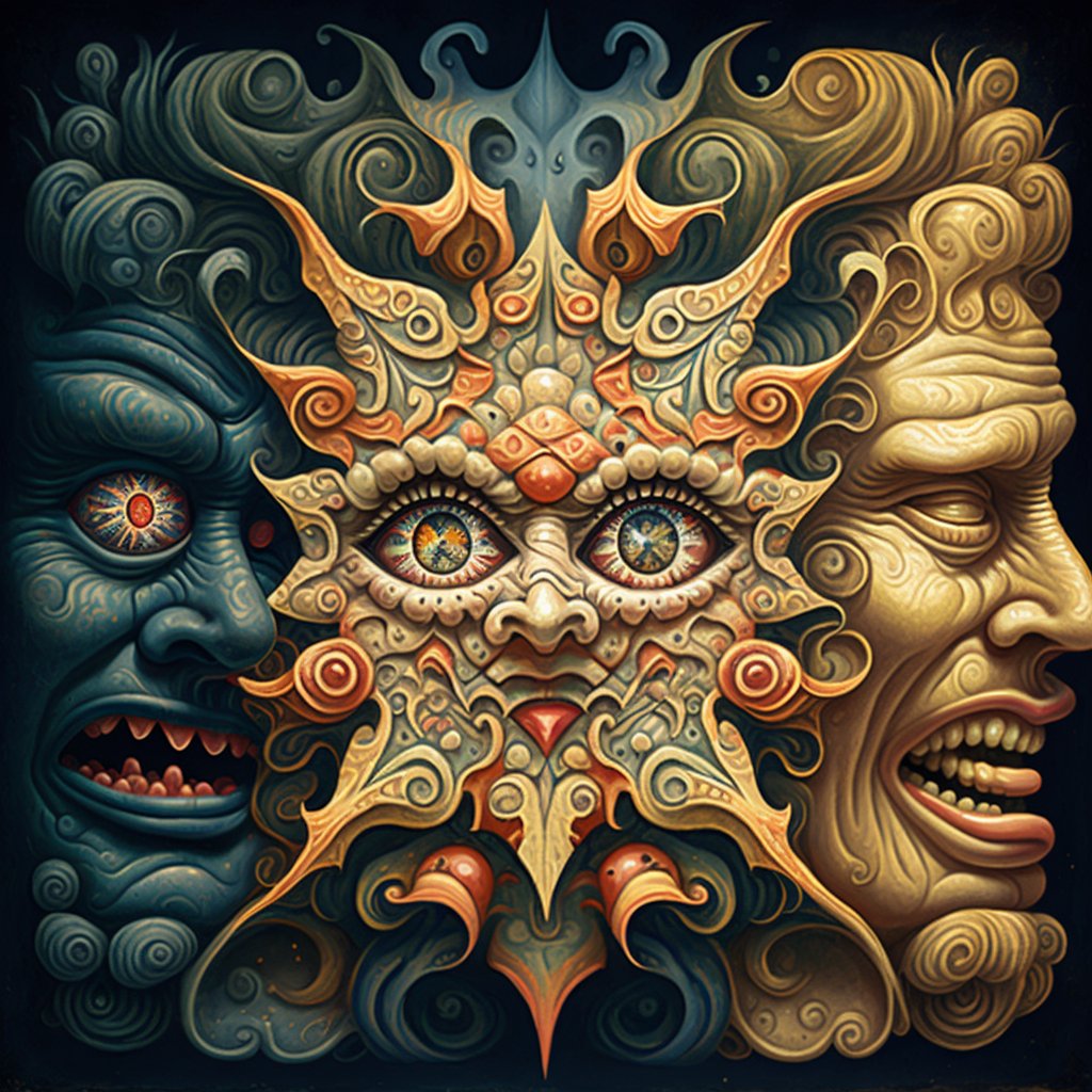 AIXLab1's tweet photo. Unveiling #TheFreudianProject NFT 89 - A symphony of faces where each note is a hidden layer of the self. 🎭 Embrace the enigma! Follow for exclusive drops and make your offer on OpenSea. 

#NFTs #DigitalArt #Surreal #CryptoArt #OpenSea #AIArtwork #art 

🔗https://t.co/C4VGMdgWL7 https://t.co/Tg08Rz65IC