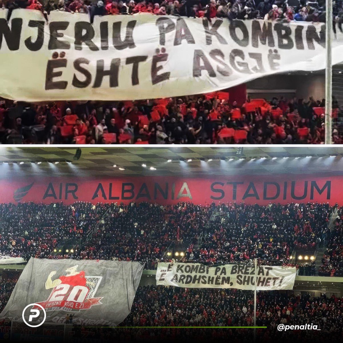 penaltia_'s tweet photo. “Njeriu pa Kombin është asgjë… e Kombi pa brezat e ardhshëm shuhet!” ❤️🖤 https://t.co/g11mJUlCJL
