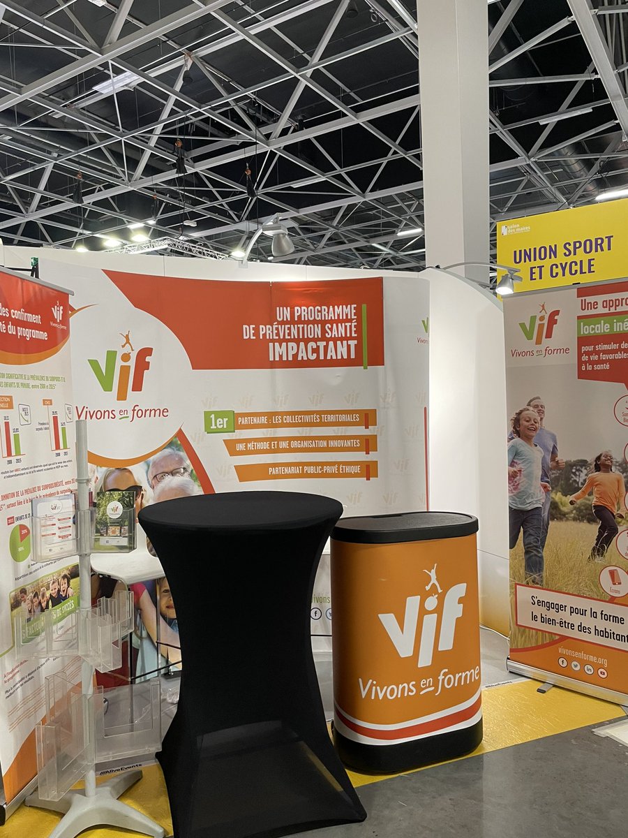 🚀RDV sur le <a href="/salondesmaires/">Salon des Maires et des Collectivités</a> 2023. Notre stand est prêt ! 🤩 On vous attend sur le stand G103, Pavillon 6.
Vous avez 3 jours pour venir rencontrer notre équipe au service de vos projets #éducation #promotion #prévention #santé #forme .👍😁 #SMCL2023 <a href="/FaureDominique/">Dominique Faure</a> <a href="/olga_johnson/">OlgaJohnson</a>