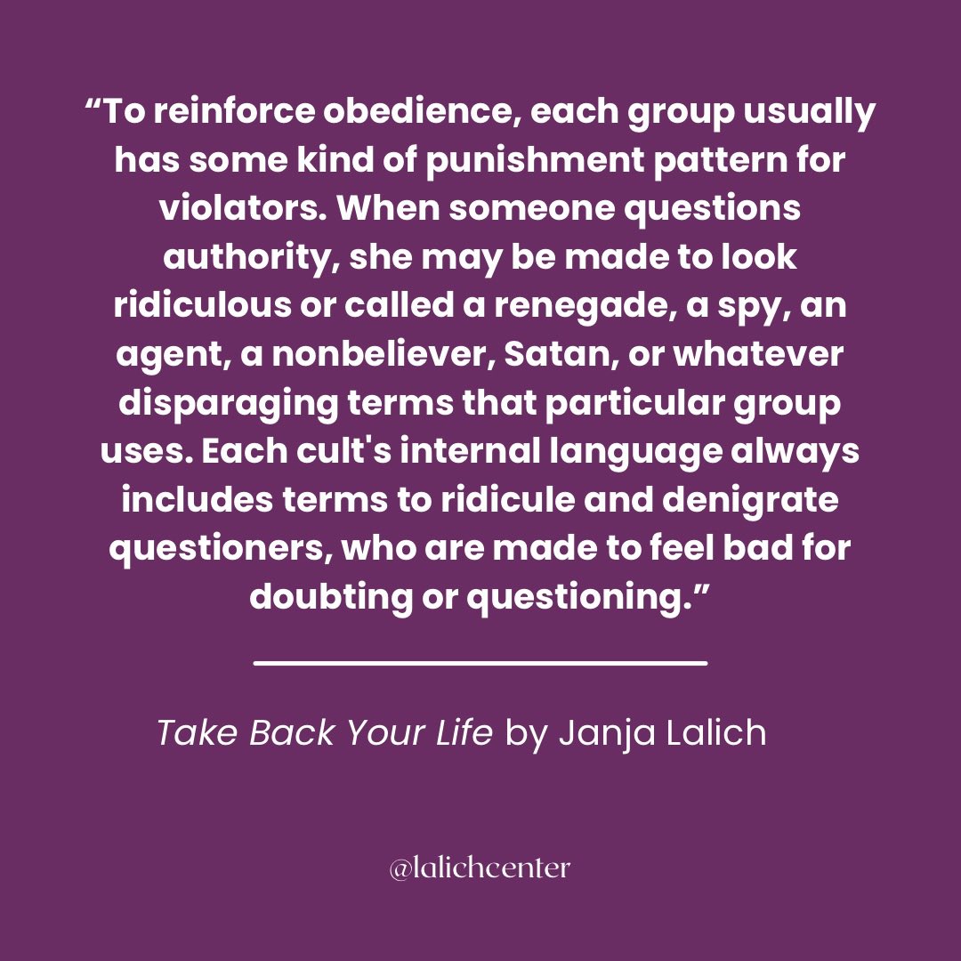 #Cultcharacteristics #howtospotacult #cultawareness #cults #culteducation #ithinkiminacult #culty  #religiouscult #religiousabuseawareness #religioustrauma #cultrecovery #cultsurvivors #boundedchoice #coercivecontrol #coercion #cultabuse #cult