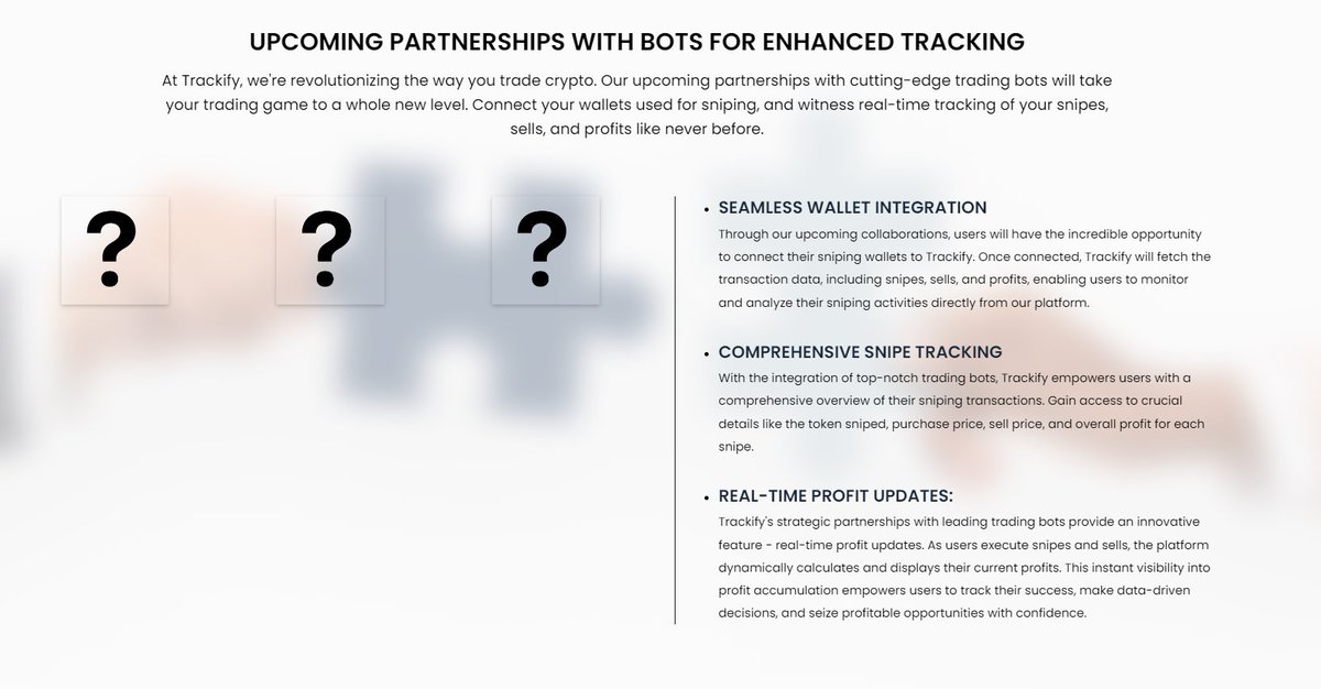 trackifyerc's tweet photo. Who do you think our first partnership will be?
#SNIPETRACKING https://t.co/T1ZX2BH67Z