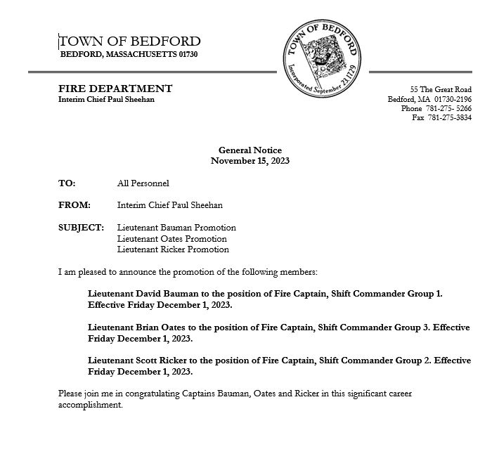 Bedford Fire Dept. tweet media
