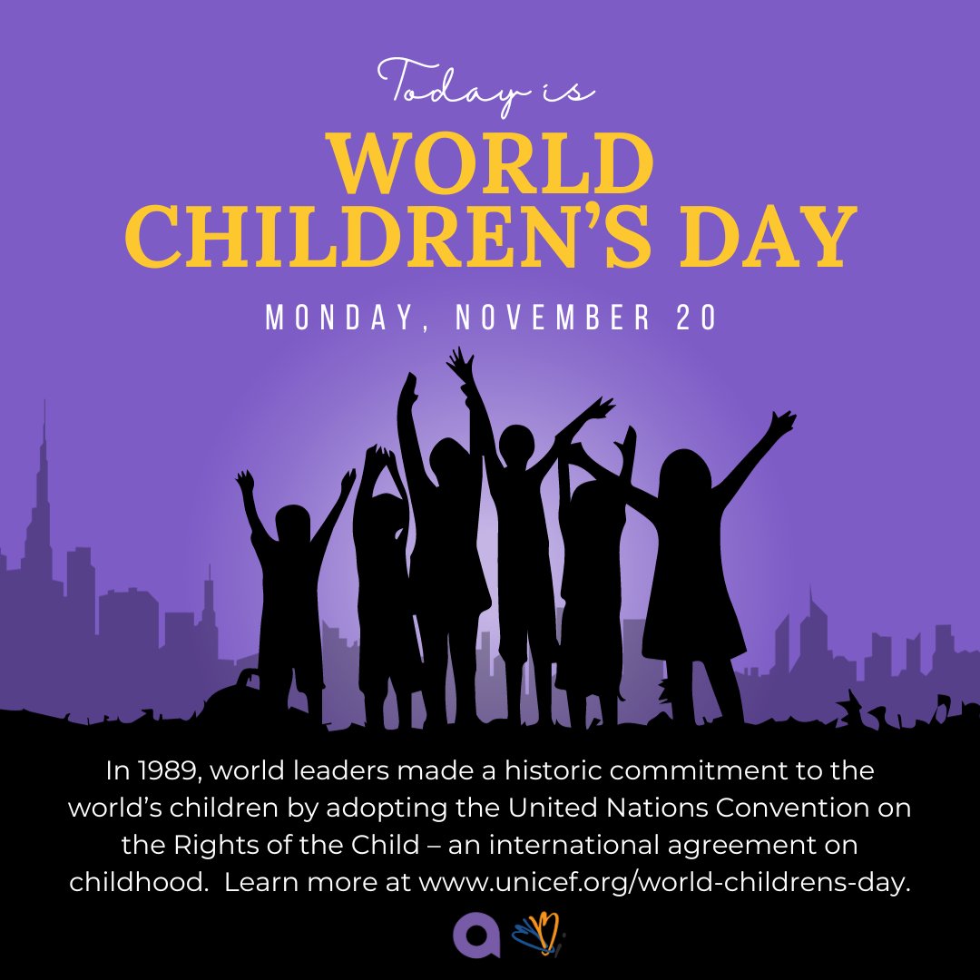 On #WorldChildrensDay🌍, let's remember the importance of relationships and belonging in ensuring every child has the opportunity to grow and thrive. ACRC works with partners around the world to promote innovation and best practices and to improve outcomes #ForEveryChild.