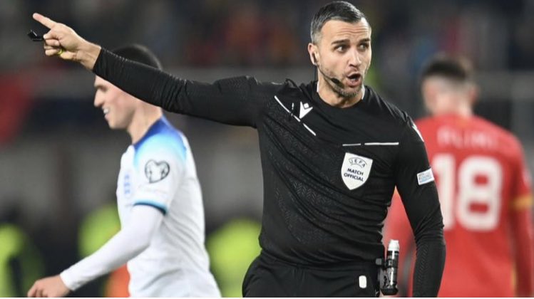 SmithurstPE's tweet photo. @EURO2024 Filip Glova is a disgrace. The worst refereeing performance you will ever see. Shambles! https://t.co/Fbx9YpfXft