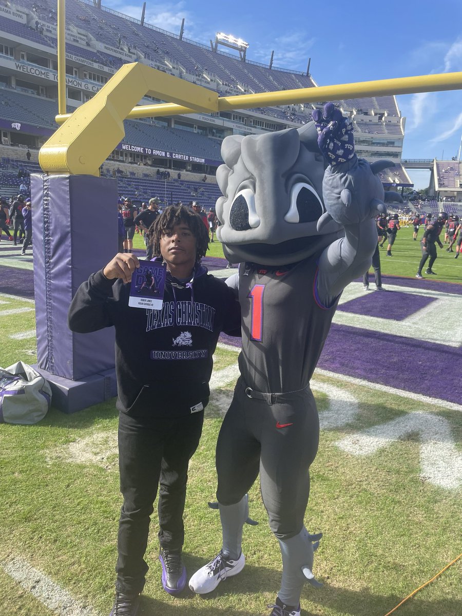 RJII2025's tweet image. Had a great time @TCUFootball Saturday. Thank you @ToddWrightFB for the hospitality.
#runningback #c/o2025