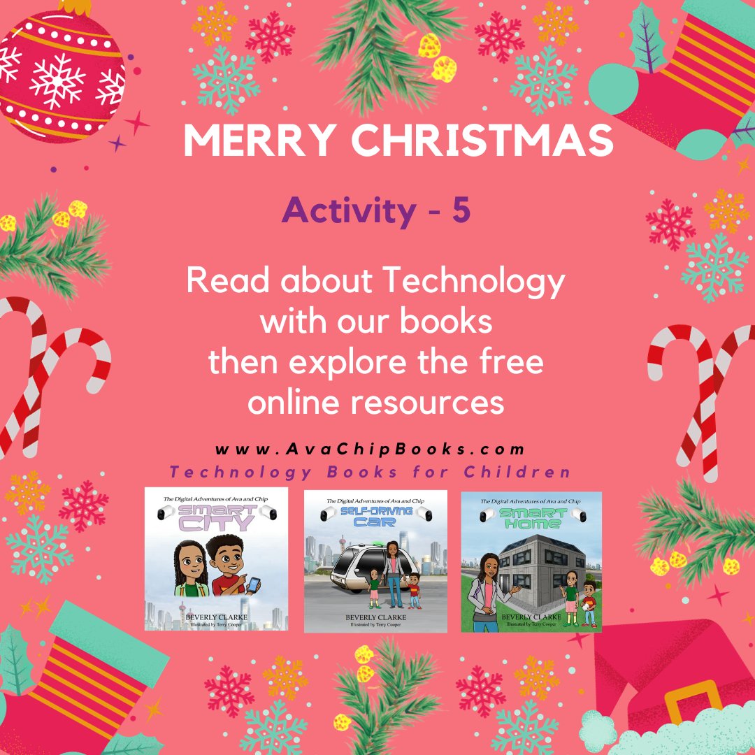 AvaChipBooks's tweet image. Explore the exciting world of tech with the captivating #bookseries, The Digital Adventures of Ava and Chip. Join them on their thrilling tech-filled journey!
#techbooks #innovation #readingjourney #adventuresforkids #exploretech #STEMeducation #Christmasgifts #AvaChipBooks