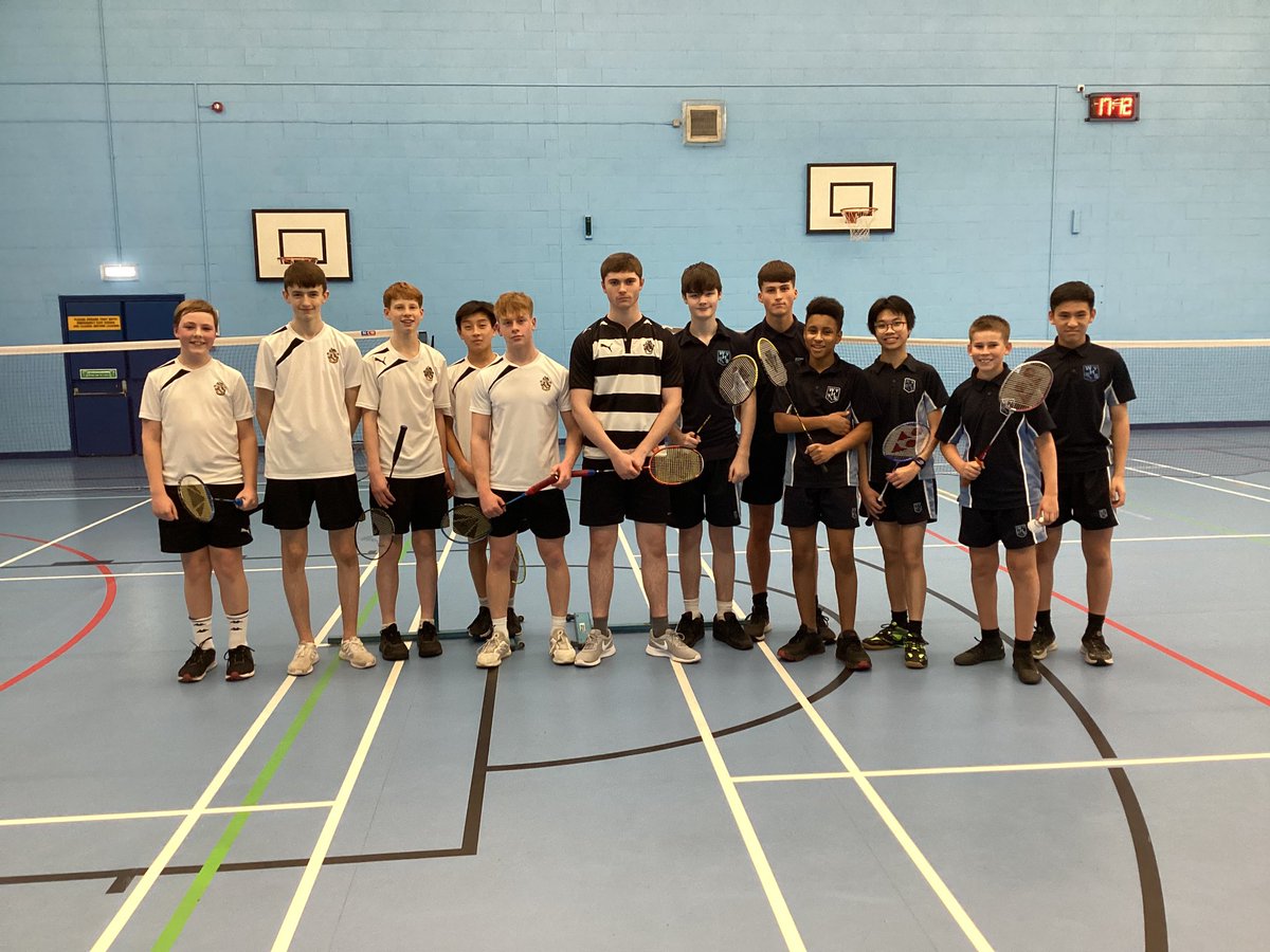 Well done to the U16A and U16B badminton teams who both won their first fixture 16-2 in the Bolton Badminton League against <a href="/Westhoughton_PE/">WHS PE Department</a> 🏸👏  #BoltonSport #BSBD #Boltonbadminton 

<a href="/nfordteacher/">Nic Ford FCCT</a> <a href="/BoltonSch/">Bolton School</a> <a href="/BSBDSport/">PE/SPORT at Bolton School Senior - Boys Division</a>