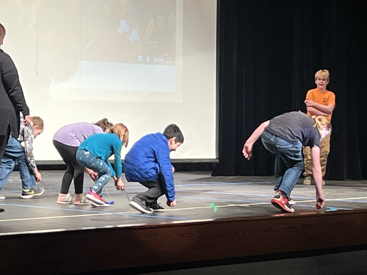 JessicaCramer26's tweet photo. An amazing student-led PBIS assembly today! Some minute-to-win-it games and recognition of Lancers Leaders. Great job @PbisElba !!! #LittleElbaLancers https://t.co/oP3Kei86fP