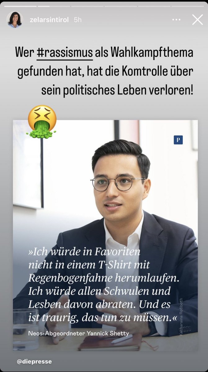 Das ist eine Landtagsabgeordnete der Grünen. Symptomatisch und bezeichnend für ihre Partei. Wer nicht die linke Wegschau-Mentalität teilt, ist "Rassist". Was sagt eigentlich <a href="/gebimair/">Gebi Mair</a> zu diesem Wording?