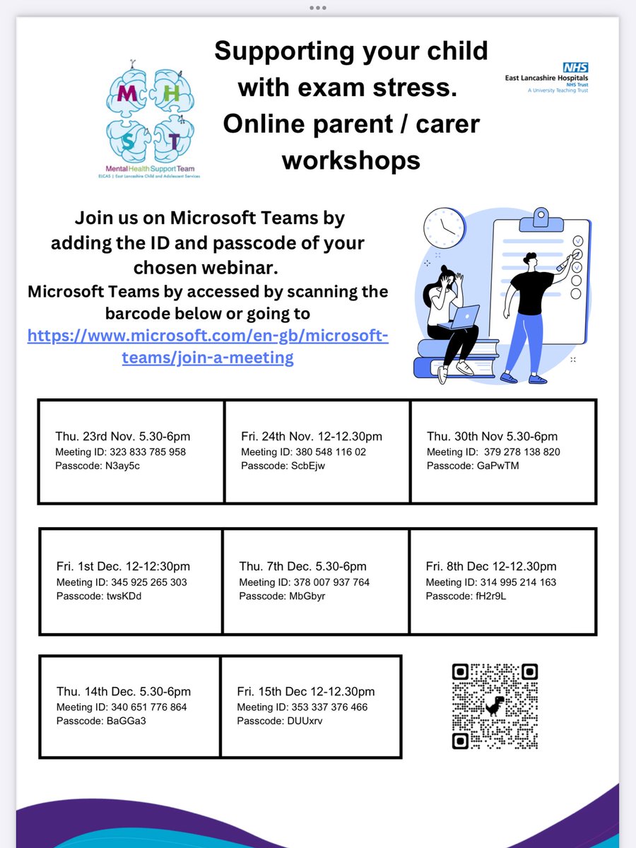 HaslingdenHigh's tweet photo. Lots of dates available here for parents and carers, particularly those with children in years 11 and 13. https://t.co/IarwgleLQf