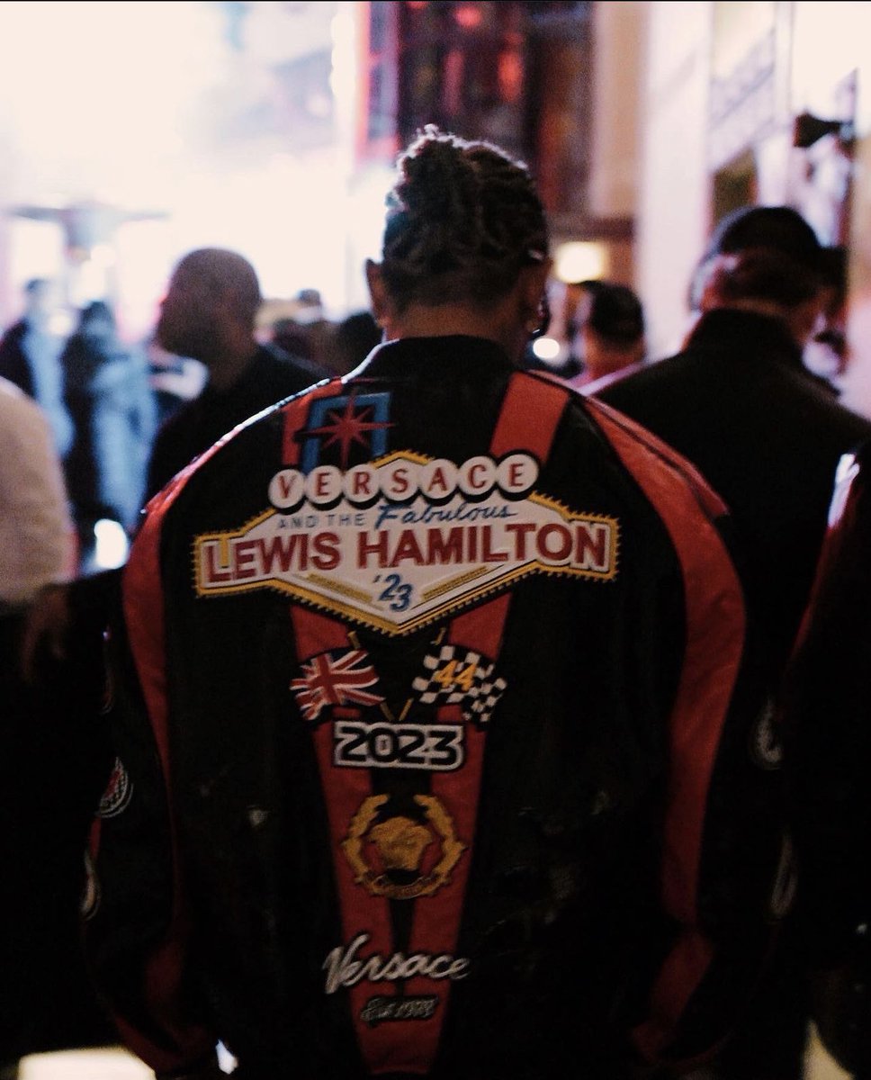fiagirly's tweet photo. “VERSACE and the Fabulous Lewis Hamilton” ~ https://t.co/f01d7FQKBY