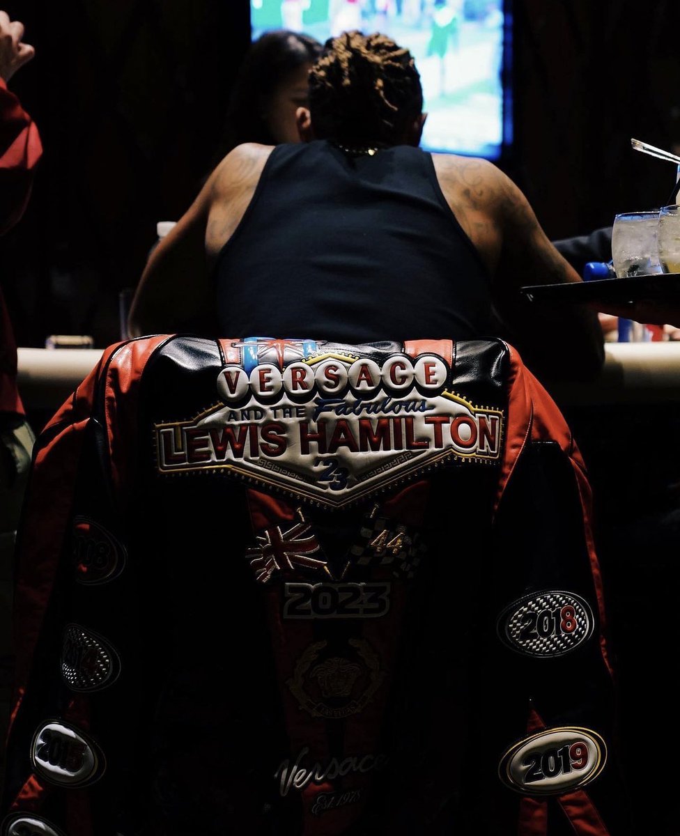 fiagirly's tweet photo. “VERSACE and the Fabulous Lewis Hamilton” ~ https://t.co/f01d7FQKBY