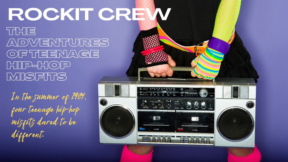 Rockit Crew, my international-selling novel about four teenage hip-hop misfits in the summer of 1984, who dared to be different. Available at Audible, Amazon and your favorite bookstores. amzn.to/32qPM1p #HipHop50 #hiphop #fiction #books #1980s